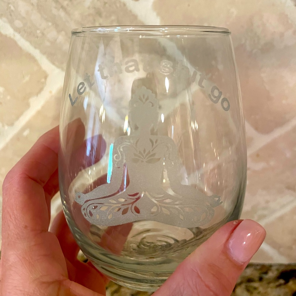 Yoga 🧘‍♀️ Wine Glass